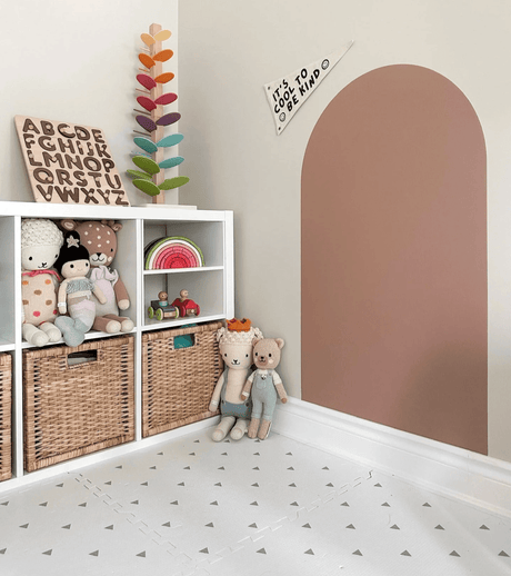 Magic Playwall - Arch Magnetic Wall Decal for Kids: Caramel - Princess and the Pea Boutique