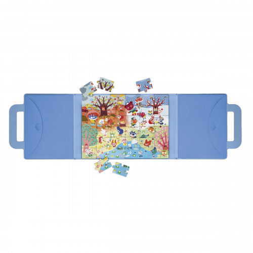 Janod Magnetipuzzle - 4 Seasons 36pcs