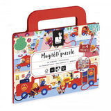 Janod Magnetipuzzle -  Firefighters 36pcs