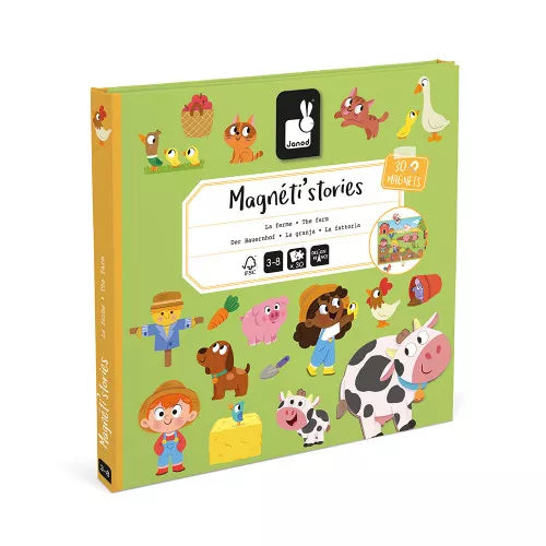 Janod Magnetistories - The Farm 30pcs