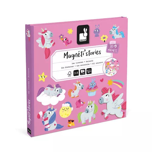 Janod Magnetistories - Unicorns 30pcs