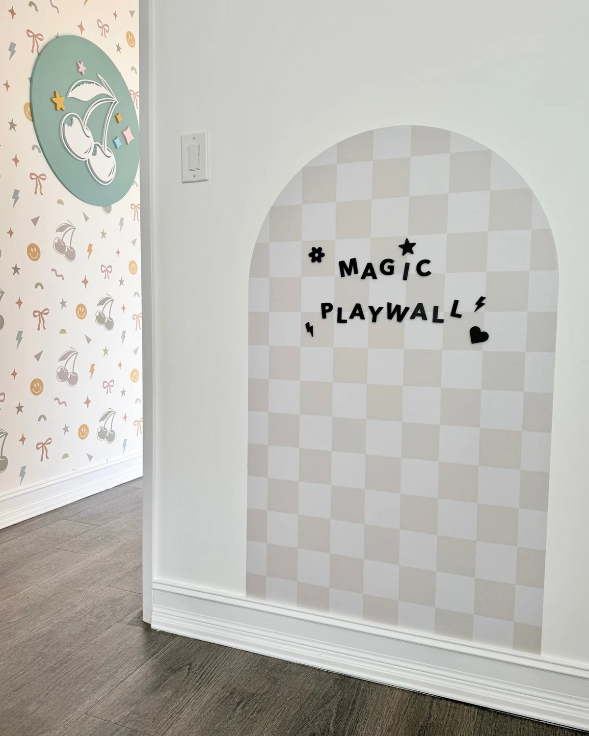 Mega Magic Playwall - Arch Magnetic Wall Decal For Kids - Princess and the Pea Boutique