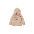 Milkbarn Bear Ear Hoodie Dusty Rose - Princess and the Pea Boutique