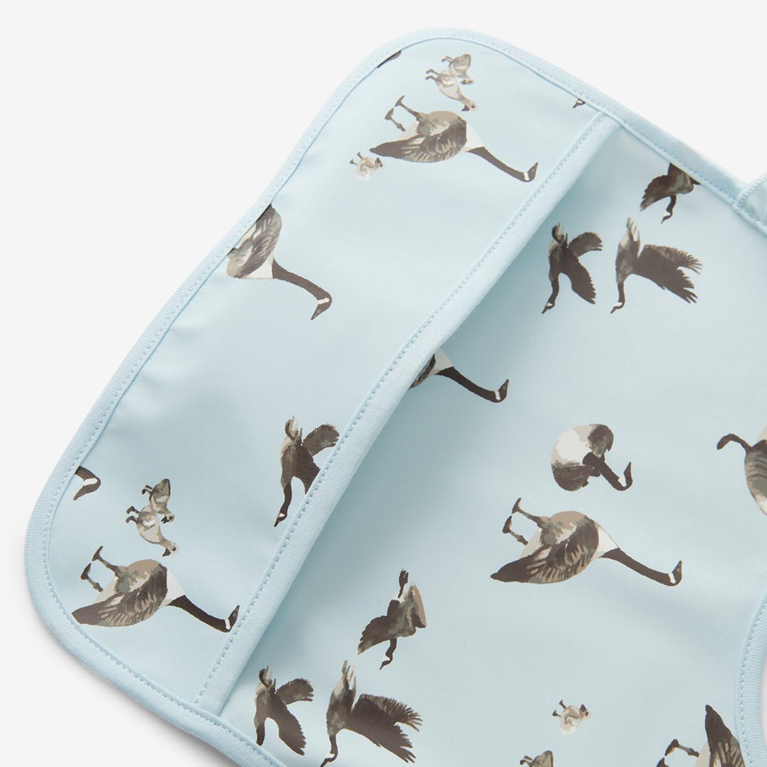 Milkbarn Goose Ruffle Pocket Bib - Princess and the Pea Boutique