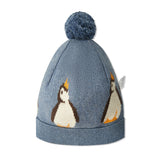 Milkbarn Knitted Pom Beanie Penguin Family - Princess and the Pea Boutique