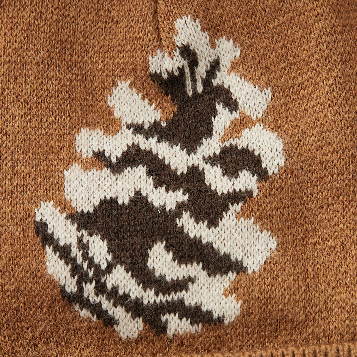 Milkbarn Knitted Pom Beanie Pinecone & Hedgehog - Princess and the Pea Boutique