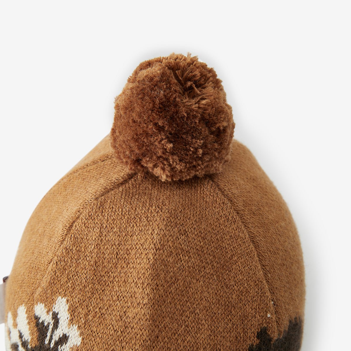 Milkbarn Knitted Pom Beanie Pinecone & Hedgehog - Princess and the Pea Boutique