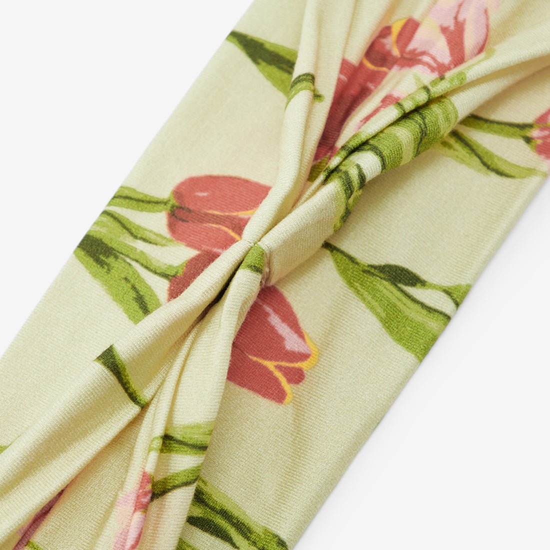 Milkbarn Luxe Stretch Knotted Headband Tulip 0 - 6M - Princess and the Pea Boutique