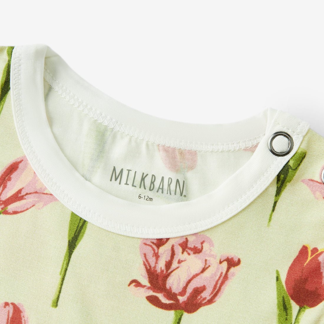 Milkbarn Luxe Stretch Ruffle One Piece Tulip - Princess and the Pea Boutique