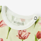 Milkbarn Luxe Stretch Ruffle One Piece Tulip - Princess and the Pea Boutique