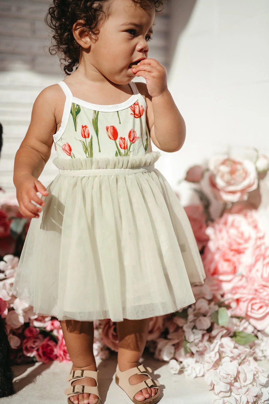 Milkbarn Luxe Stretch Tulip Ballet Dress - Princess and the Pea Boutique