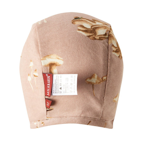 Milkbarn Organic Cotton Bonnet Mushroom - Princess and the Pea Boutique