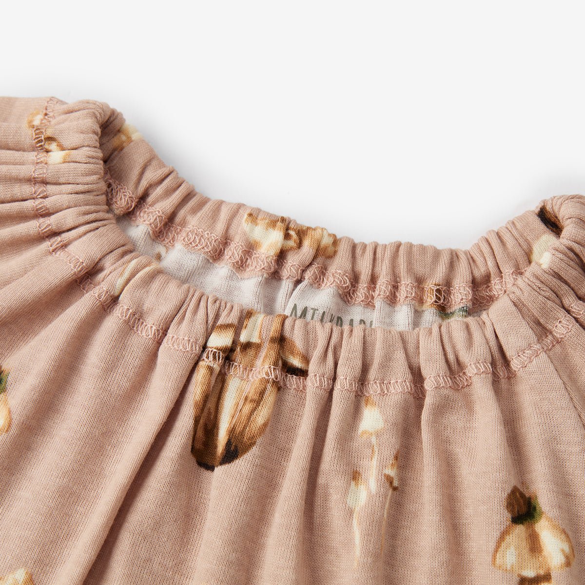 Milkbarn Organic Cotton Dress and Legging Set Mushroom - Princess and the Pea Boutique