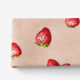 Milkbarn Organic Cotton Knotted Headband Strawberry 0 - 6M - Princess and the Pea Boutique
