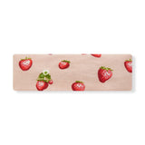Milkbarn Organic Cotton Knotted Headband Strawberry 0 - 6M - Princess and the Pea Boutique