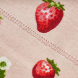 Milkbarn Organic Cotton NB Gown & Hat Set Strawberry 0 - 3M - Princess and the Pea Boutique