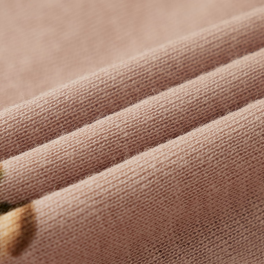 Milkbarn Organic Cotton Ruffle Long Sleeve One Piece Mushroom - Princess and the Pea Boutique