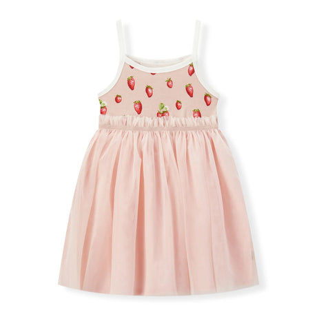 Milkbarn Organic Cotton Strawberry Ballet Dress - Princess and the Pea Boutique