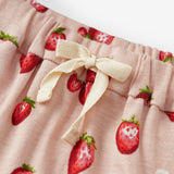 Milkbarn Strawberry Organic Cotton Jogger Pants - Princess and the Pea Boutique