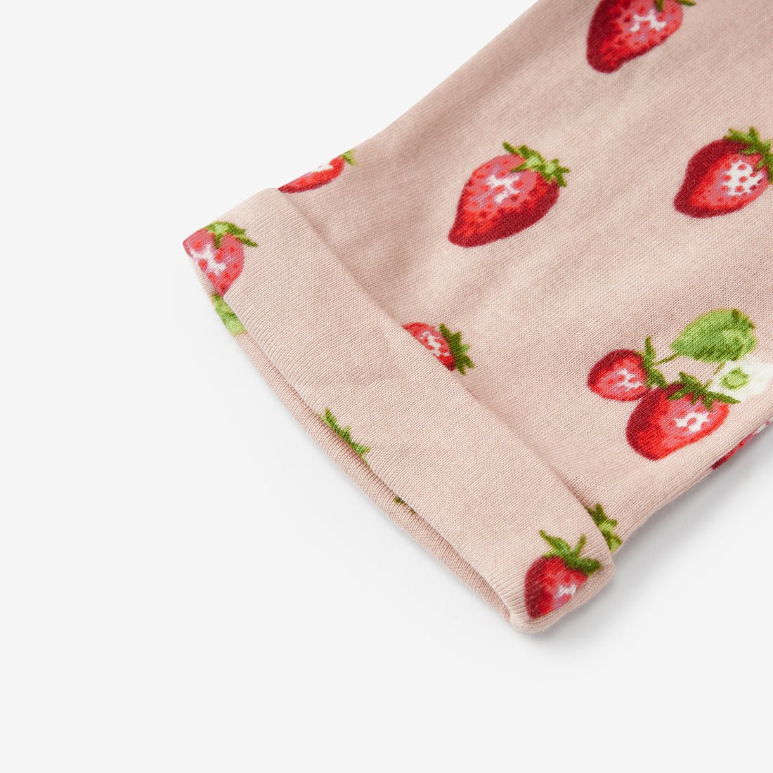 Milkbarn Strawberry Organic Cotton Jogger Pants - Princess and the Pea Boutique