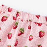 Milkbarn Strawberry Ruffle Tank and Pant Set - Princess and the Pea Boutique