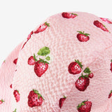 Milkbarn Strawberry Wide Brim Sun Bonnet - Princess and the Pea Boutique