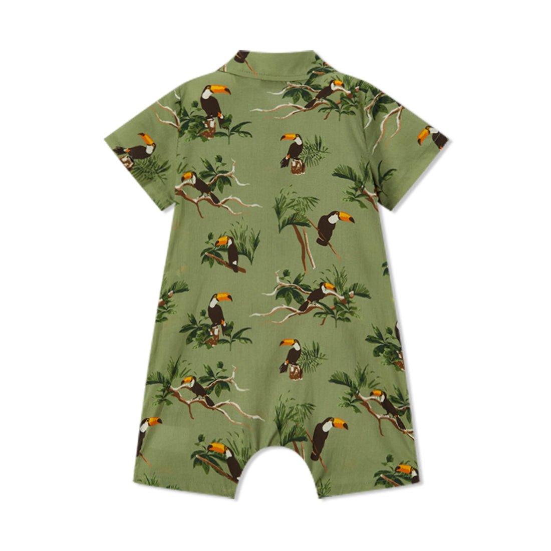 Milkbarn Toucan Collared Shortall - Princess and the Pea Boutique