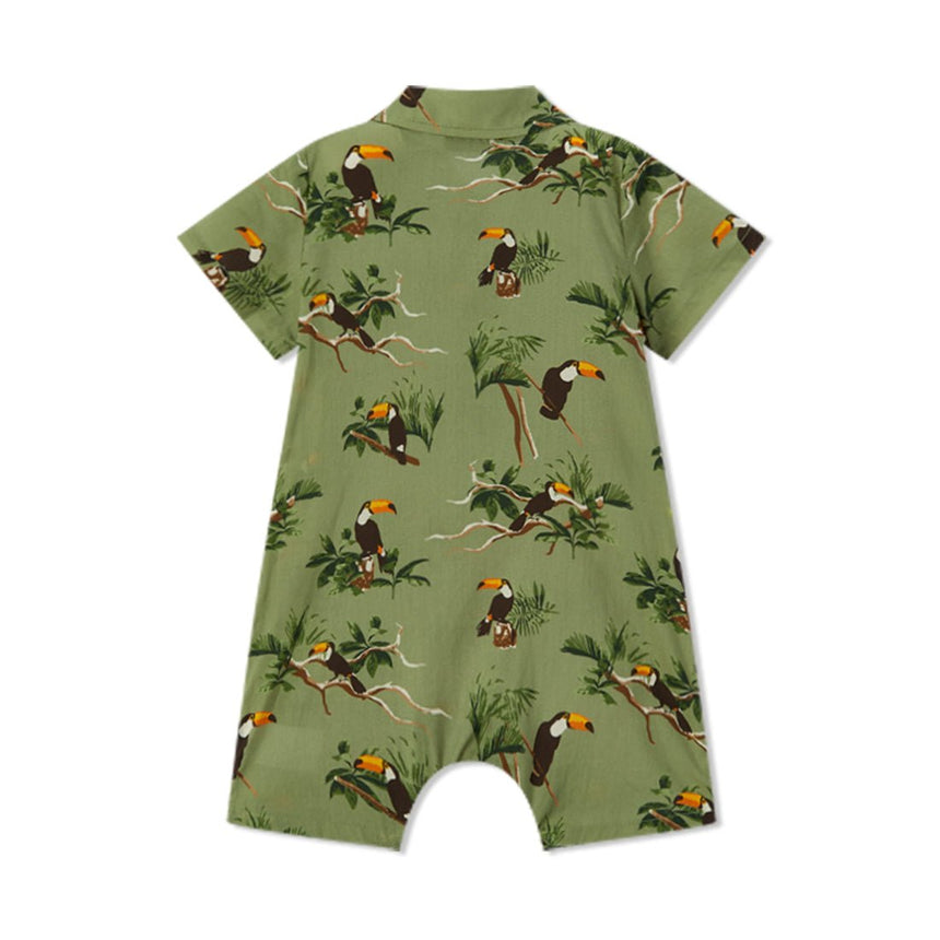 Milkbarn Toucan Collared Shortall - Princess and the Pea Boutique