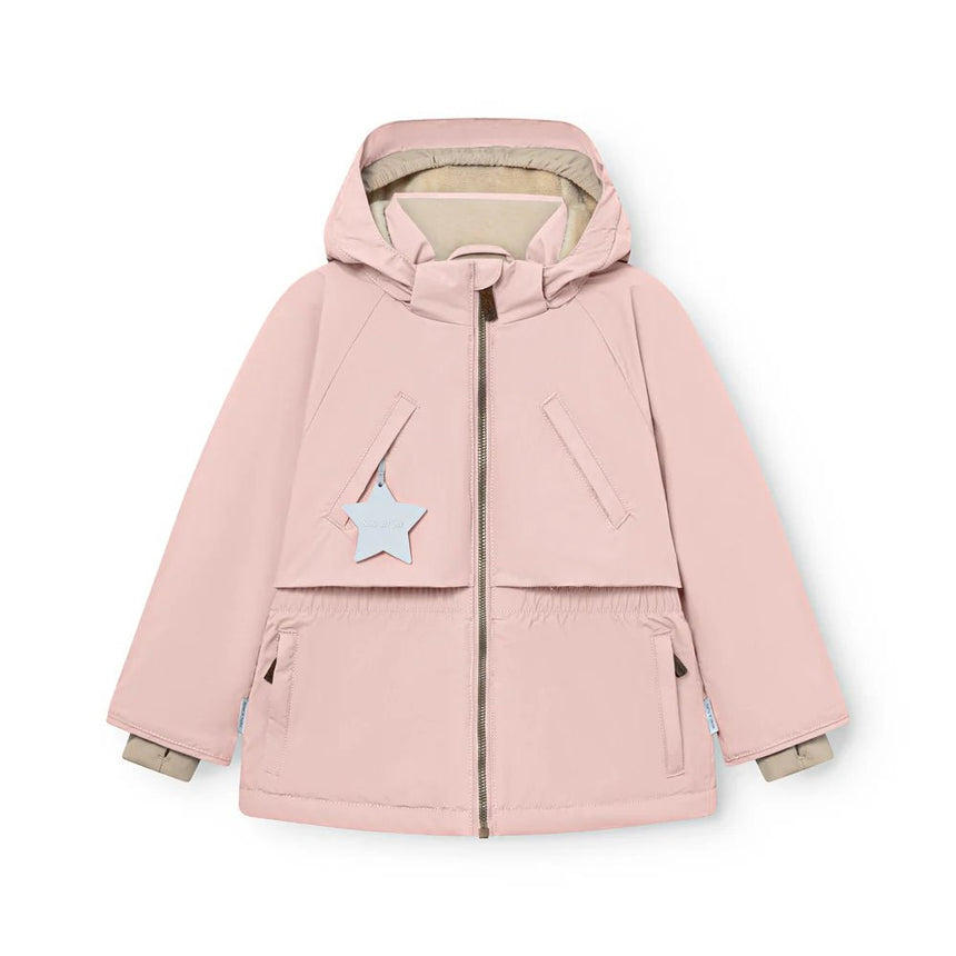 Mini A Ture - Algeana fleece lined winter jacket - Adobe rose - Princess and the Pea Boutique