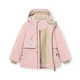 Mini A Ture - Algeana fleece lined winter jacket - Adobe rose - Princess and the Pea Boutique
