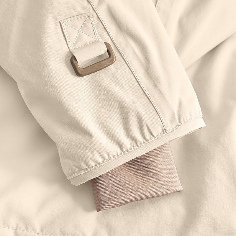 Mini A Ture - Wang fleece lined winter jacket - Angora cream - Princess and the Pea Boutique
