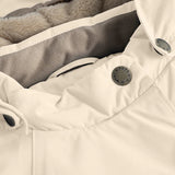 Mini A Ture - Wang fleece lined winter jacket - Angora cream - Princess and the Pea Boutique