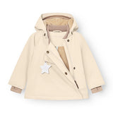 Mini A Ture - Wang fleece lined winter jacket - Angora cream - Princess and the Pea Boutique