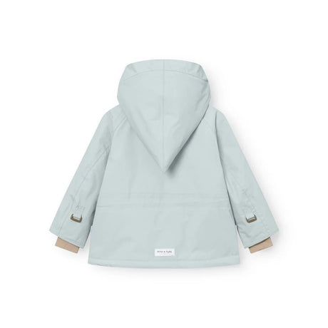 Mini A Ture - Wang fleece lined winter jacket - Baby blue - Princess and the Pea Boutique