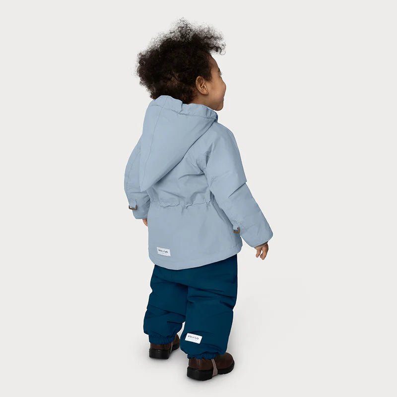 Mini A Ture - Wang fleece lined winter jacket - Citadel blue - Princess and the Pea Boutique