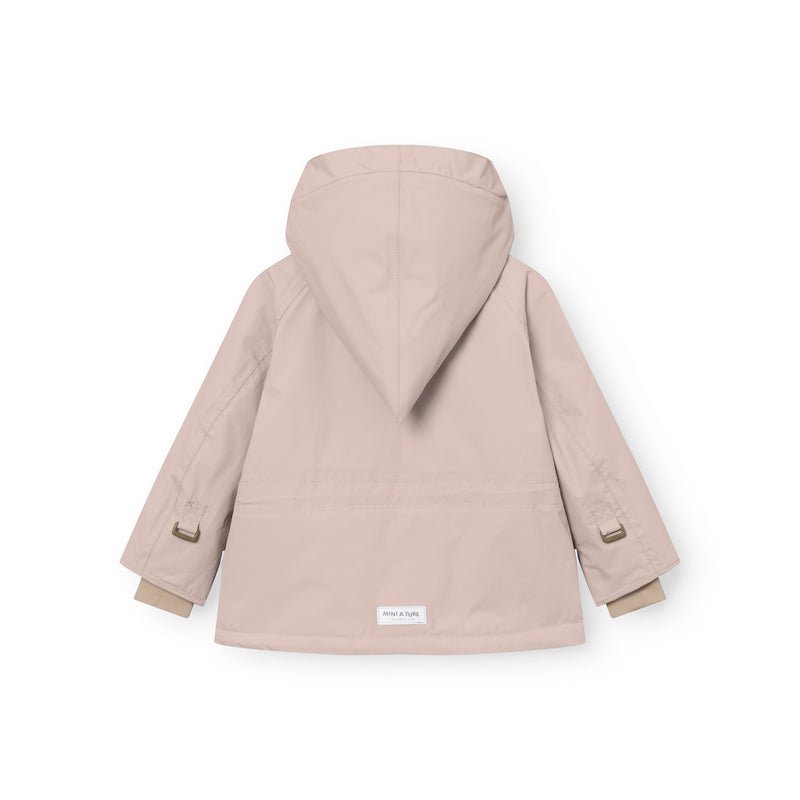 Mini A Ture - Wang fleece lined winter jacket - Cloudy rose - Princess and the Pea Boutique