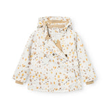 Mini A Ture - Wang fleece lined winter jacket - Falling winter leaf - Princess and the Pea Boutique
