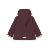 Mini A Ture - Wang fleece lined winter jacket - Fudge aubergine - Princess and the Pea Boutique