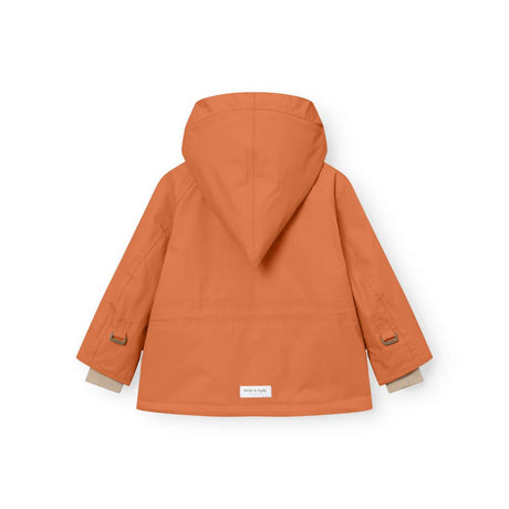 Mini A Ture - Wang fleece lined winter jacket - Leather brown - Princess and the Pea Boutique