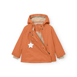 Mini A Ture - Wang fleece lined winter jacket - Leather brown - Princess and the Pea Boutique