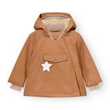 Mini A Ture - Wang fleece lined winter jacket - Pecan brown - Princess and the Pea Boutique