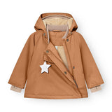 Mini A Ture - Wang fleece lined winter jacket - Pecan brown - Princess and the Pea Boutique