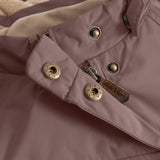 Mini A Ture - Wang fleece lined winter jacket - Peppercorn plum - Princess and the Pea Boutique
