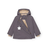 Mini A Ture - Wang fleece lined winter jacket - Plum kitten - Princess and the Pea Boutique