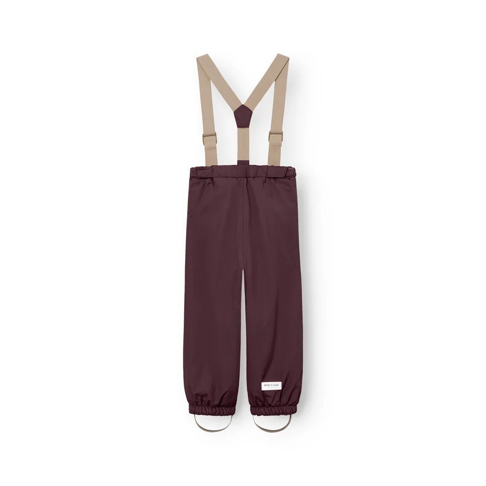 Mini A Ture - Wilas Snow Pants - Fudge aubergine - Princess and the Pea Boutique