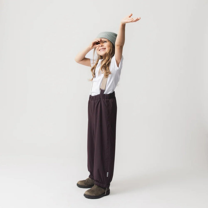 Mini A Ture - Wilas Snow Pants - Fudge aubergine - Princess and the Pea Boutique