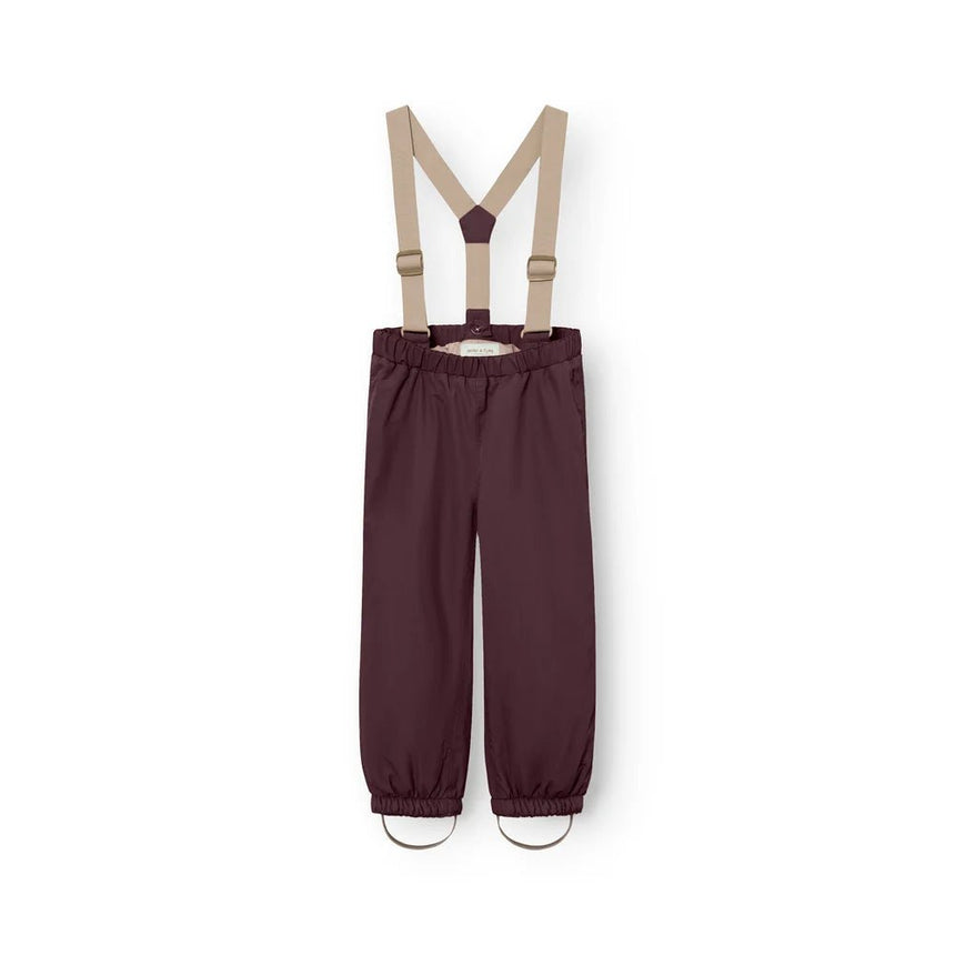 Mini A Ture - Wilas Snow Pants - Fudge aubergine - Princess and the Pea Boutique