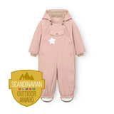 Mini A Ture - Wisti fleece lined snowsuit - Adobe rose - Princess and the Pea Boutique