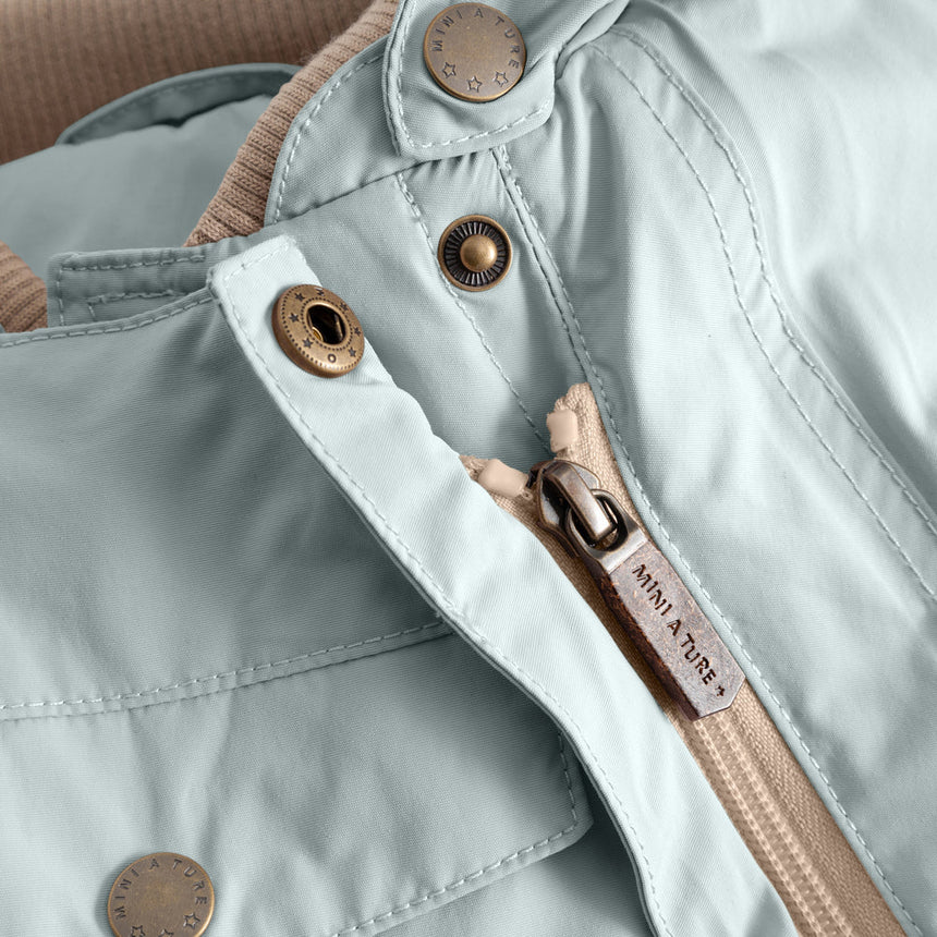 Mini A Ture - Wisti fleece lined snowsuit - Baby blue - Princess and the Pea Boutique