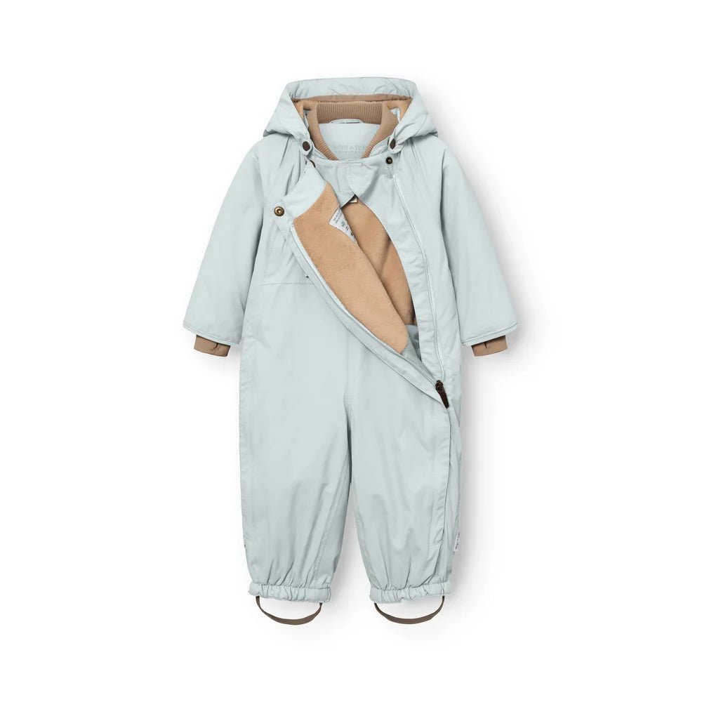 Mini A Ture - Wisti fleece lined snowsuit - Baby blue - Princess and the Pea Boutique